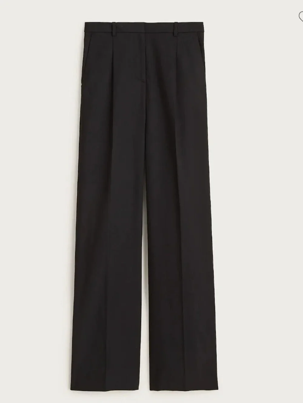 J Crew Essential wide-leg pant in Italian studio wool blend CN722 Size 4 NEW